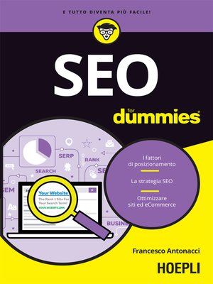 cover image of SEO For Dummies